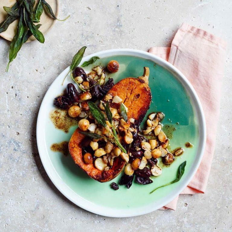 Buttered nut squash from In Praise of Veg