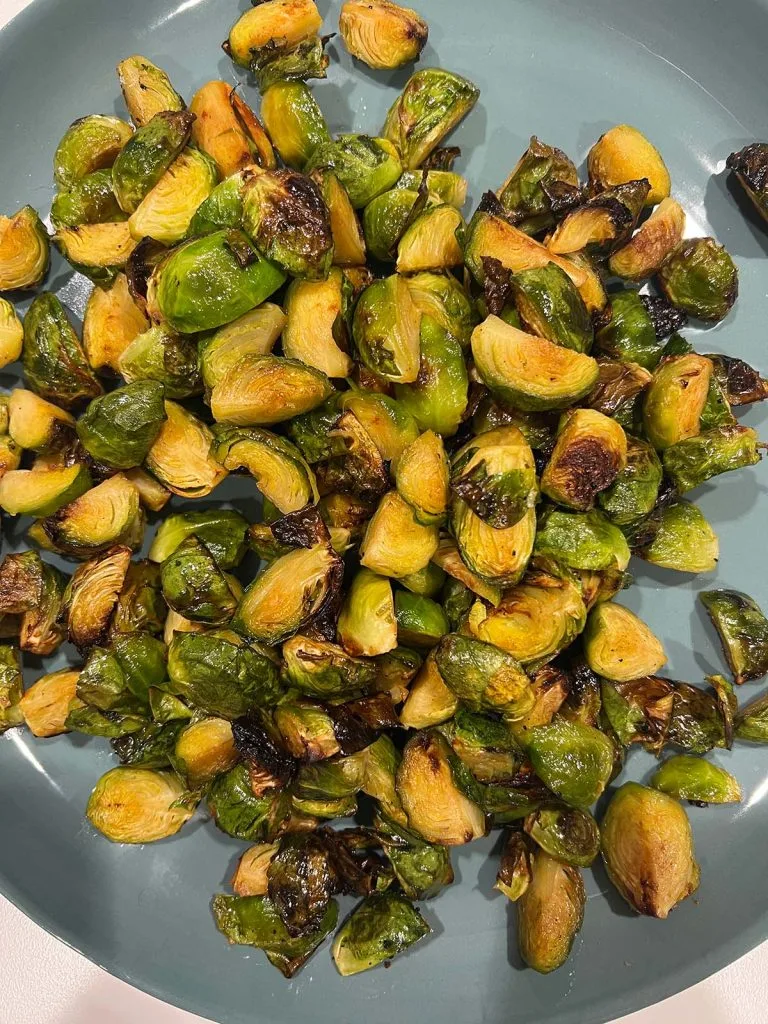 Air-fryer sprouts