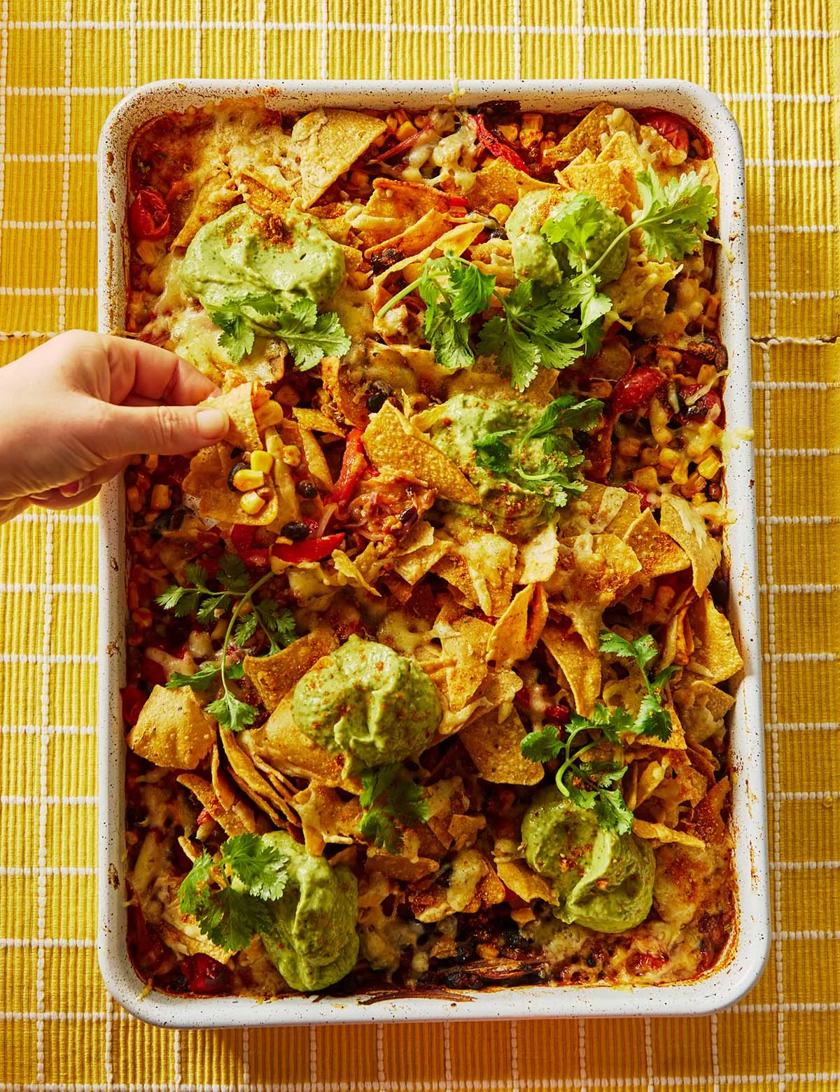 Four-Tin Tex-Mex Totopo Tray Bake