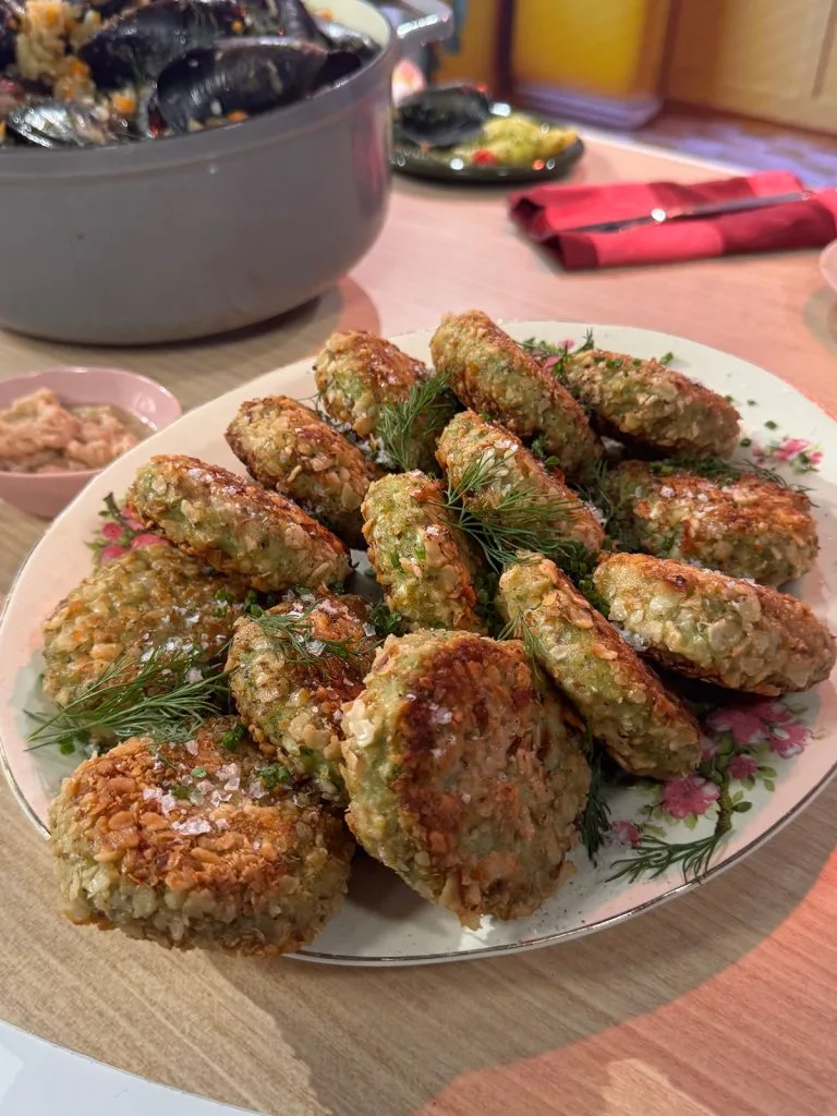 Gefilte fish cakes