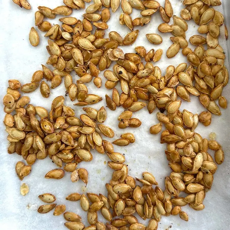 Homemade pumpkin seeds