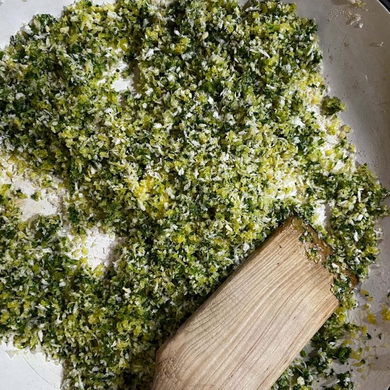 Parsley & Garlic (PG) paste pangrattato