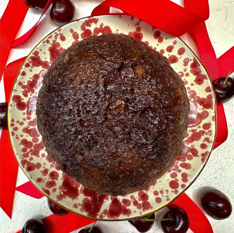 Sago Christmas pudding