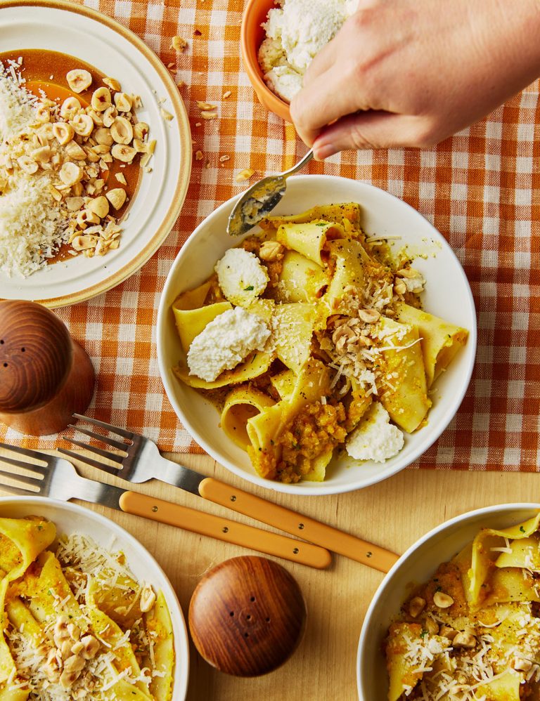 Smashed Butternut & Orange No-Roll Ravioli